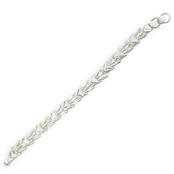 925 Sterling Silver Bracelet for Gents with Beautiful Design